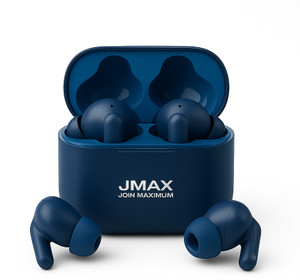 Jmax JM-TW-10 Bluetooth Earbuds | 35H Playtime | Low Latency | Deep Bass TWS Bluetooth Gaming