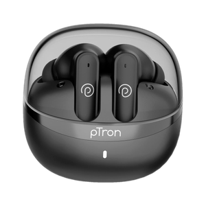 PTron Bassbuds Indie AI-ENC 45hr Custom EQ Bluetooth Earbuds