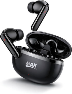 MAK Pro TWS Earbuds with HD Sound, Deep Bass & Long Battery Life Bluetooth
