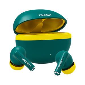 TRIGGR Ultrabuds N5 with Latest BT v6.0, 40Hr Playtime, 13mm Dynamic Drivers, Rich Bass Bluetooth