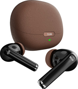 truke AuraPro 60H TWS Earbuds, Leather Finish, 13mm Driver - Image 6