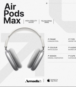 storebyme Airwave Max XR White Wireless Headphones - Image 3