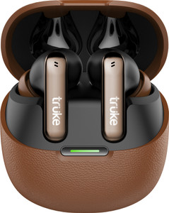 truke Mega 7 Earbuds w/ 60H Battery, 13mm Drivers, 24-bit Spatial Audio, Fast Charging Bluetooth