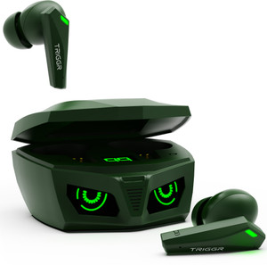 TRIGGR Kraken X1 with Battery Display, 40ms Latency, Quad Mic ENC, 40 Hr, v5.3 Bluetooth