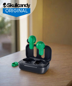 Skullcandy Dime Wireless Earbuds, 12 Hr Battery, Microphone, Works with iPhone Android Bluetooth
