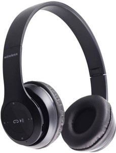 Techpunch NEW TRENDING BLUETOOTH HEADPHONE WITH MIC FOR MUSIC, MOVIE & GAMING Bluetooth & Wired