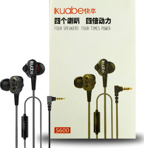 PearlBeat Kuabe Sports Wired Earphones – Secure Fit, Deep Bass & Sweat-Resistant Design Wired