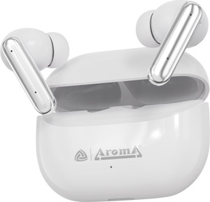 Aroma TWS31 Upto 50Hr Playtime*, ENC, BT V5.4, Dual Paring, Fast Charging, Heavy Bass Bluetooth