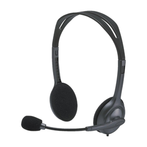 Logitech H-111 Wired Headset Black - Image 6