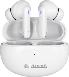 अरोमा NB126 Royal Upto 40 Hours Playtime*Fast Charging Dual Pairing Heavy Bass Earbuds हेडसेट