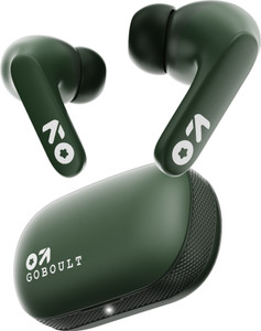 GOBOULT Y1 with Zen ENC Mic, 50H Battery, Fast Charging, Pro+ Calling, Knurled Design Bluetooth