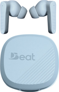 Beat Earbuds Thunder,40Hours playback,13mm driver,ENx mics,with ANC, B5.3V, white Bluetooth