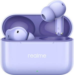 realme Buds T200 Hi-Res with 32dB ANC,12.4mm driver Quad Mic,50 Hrs Playback,BT5.4,IP55 Bluetooth