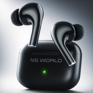 NS WORLD Thunderbuds TWS | Super Bass |15 Hour Battery with case| Touch Earbuds & Airbuds Bluetooth