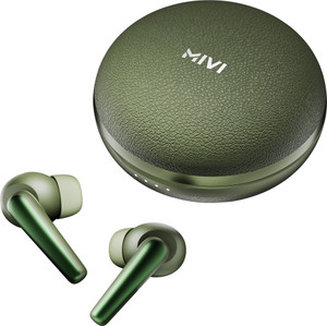 Mivi DuoPods Solo TWS with ANC, 60H Battery, Bluetooth 5.3 (Pine - Image 1
