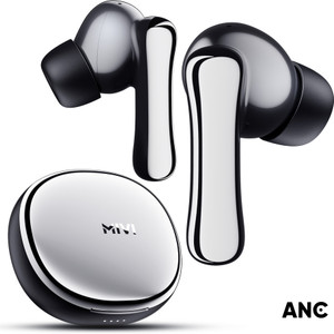 Mivi Superpods Halo, 60Hrs PT, Spatial Audio, 35db ANC, Equalizer App Supp, Fast Chg. Bluetooth