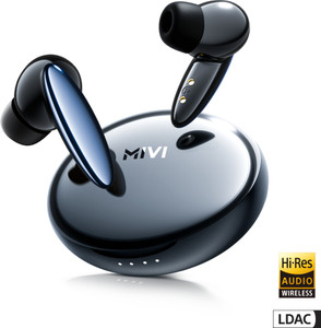Mivi Superpods Opera, 60Hrs PT, Spatial Audio, Hi-Res & LDAC, 3D HD Audio, Fast Chg. Bluetooth
