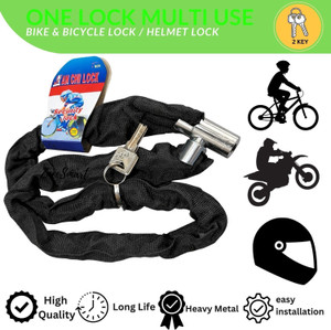 Znee Smart Cast Iron Cable Lock For Helmet - Image 6