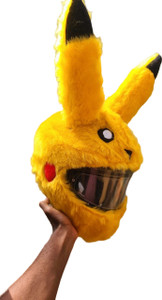 KKK HELMET BUNNY COVER FOR HELMET (PICKACHU) YELLOW Helmet Mount