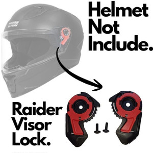 DURIOR Visor Lock For Studds Raider helmet Helmet Visor