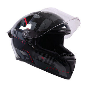 ROYAL ENFIELD Roadster Geo Camo ISI & DOT Certified with Visor Full Face & Graphics Helmet Motorbike Helmet