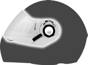 Steelbird Helmet Glass Visor Steelbird (SB)Clear Visor For Sb-41