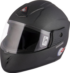 4U SUPREME ZX9 Full Face ISI Marked 100% ABS with Unbreakable Visor Motorbike Helmet