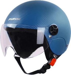 Steelbird SBH-16 Furor ISI Certified Open Face Helmet Motorbike Helmet