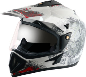 VEGA Off Road D/V Gangster Motorbike Helmet