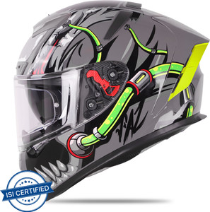 इगनाइट IGN-4 Trever ISI/DOT Certified Full Face Helmet हेलमेट
