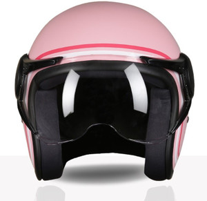TVS MissFit Women's Motorbike Helmet - Pink - Image 6