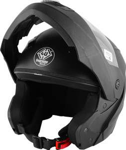 4U SUPREME AESTER Flip-Up ISI Marked 100% ABS with Unbreakable Visor Motorbike Helmet