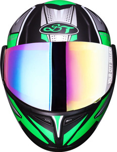 stiss Full Face Motorbike Helmet With Silicon Unbreakable Glass Motorbike Helmet