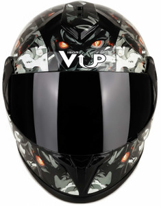 VisorUp Premium Full Face Bike Helmet with Advanced Ventilation &Safety Features for Men Motorbike Helmet
