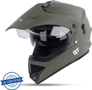 स्टीलबर्ड Off Road GT ISI Certified for Men with Inner Sun Shield हेलमेट