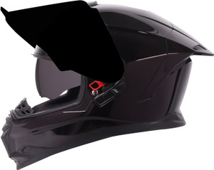 Steelbird SBH-57 Fighter ISI and DOT Certified Full Face Helmet for Men and Women Motorbike Helmet