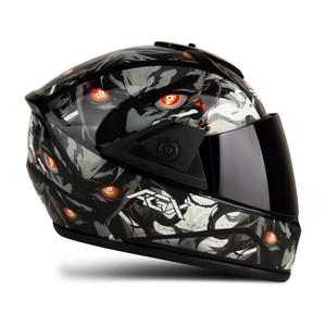 FOROLY Fighter Demon Full Face Helmet - Image 5