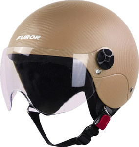 Steelbird SBH-16 Furor ISI Certified Open Face Helmet Motorbike Helmet