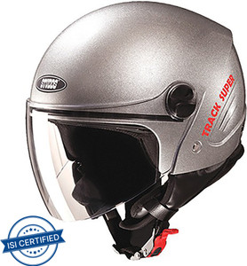 STUDDS Track Super Motorbike Helmet (Silver Grey)
