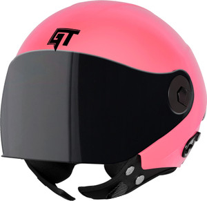 Steelbird SBH-64 GT Reflector ISI Certified Open Face Helmet for Women and Men Motorbike Helmet