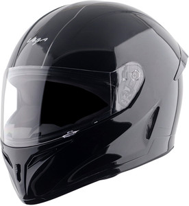 VEGA Voyager Solid Motorbike Helmet Black - Image 6
