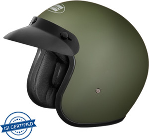 STUDDS Jetstar Classic Plain Motorbike Helmet