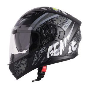Steelbird SBA-21 Genie Full Face Graphic Helmet - Image 1