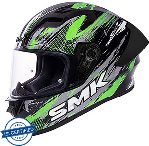 SMK Stellar Meteorite Motorbike Helmet