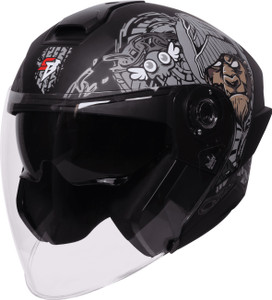 Steelbird Air Sba-10 MAD APE Open Face With Inner Sunshield Large