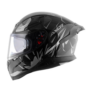 Axor Apex Hunter Motorbike Helmet Black - Image 5
