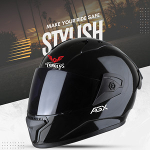 फोरोली Wonder spoiler ABS Material with Rainbow visor हेलमेट