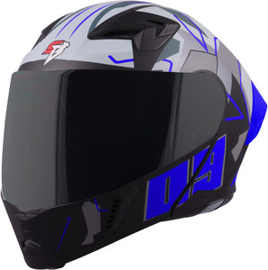 Steelbird SBA-20 09 Flip-Up Graphic Helmet - Image 6