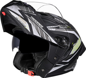STUDDS Trooper D4 Race Flip-Up Helmet - Image 6