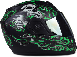 urban carrier ABS Ghost Rider Full Face Rainbow Visor Motorbike Helmet
